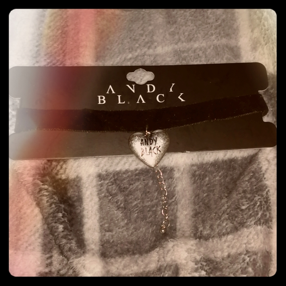 ❤️ Andy Black Choker 🖤